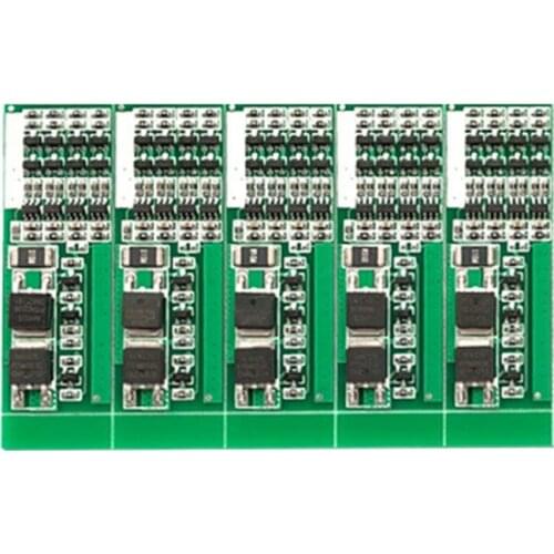 5PCS 4S 16.8V 8A BMS Lithium Battery Charger Protection Board with Power Battery Balance/Enhance PCB Protection Board