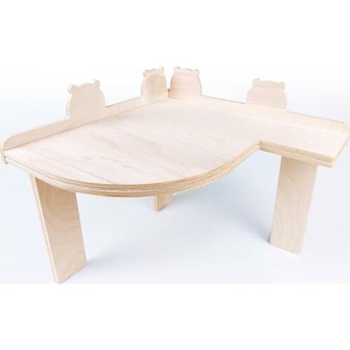 Hamster Climbing Platform Golden Bear Dwarf Rat Multifunctional Platform Hamster Cage Landscaping Supplies Small Pet Toy