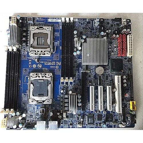 For GIGABYTE GA-7TCSV1-RH 7TCSV1-RH Server Desktop X58 ECC REG DDR3 Slot LGA1366 Motherboard Support X5650