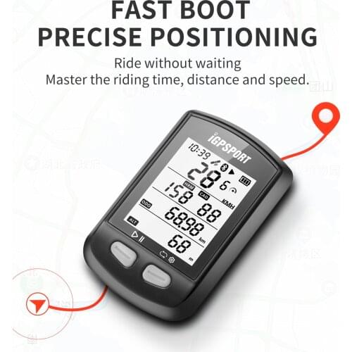 IGPSPORT iGS10 Bike computer GPS Enabled Bicycle Computer navigation Speedometer