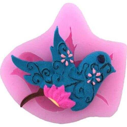 DIY Tools about Magpie Bird Decoration Liquid Silicone Cake Mold/Pastry Mould/Jello Pudding/Chocolate Molds/Ice Cube/Soap Molds