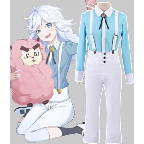 Anime Cosplay Kemono Jihen Akira Costume Halloween Party Shirt Pants Socks Suits for Adult Men Women