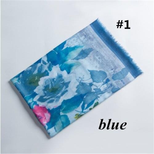 Hot sale print flower fringe muslim hijab women scarf/scarves wraps fashion shawl high quantity viscose plant bandana 10pcs/lot