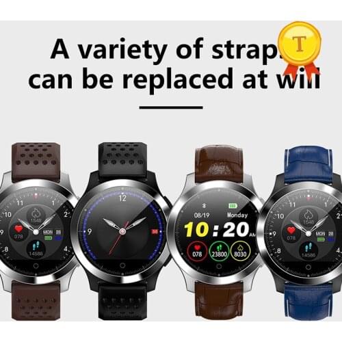 Big screen heart rate monitor PPG ECG blood pressure wrist band smart bracelet Activity fitness tracker electronics smart band