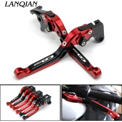 Motorcycle Accessories Aluminum Adjustable Folding Extendable Brake Clutch Levers For Honda CB650F CB 650F 650 F 2014 2015 2016