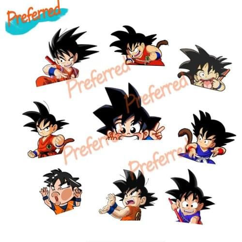 Cartoon Boutique Peeking Anime Decal Motocross Racing Laptop Helmet Trunk Wall Vinyl Car Sticker Die Cutting