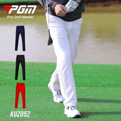 2020 PGM Men High Stretch Slim Golf Game Pants Autumn Mens Trousers Breathable Sports Pants Mens Clothing