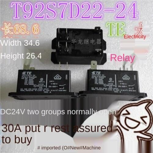 New T92S7D22-24 30a/277VAC T92S7D22-24 Relay DC24V