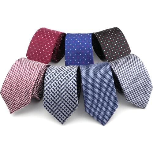 Formal Fashion Necktie Hot 7cm Dot Star Groom Wedding Business Ties Men Design Party 100% Polyester Gravata Arrow Silk Tie