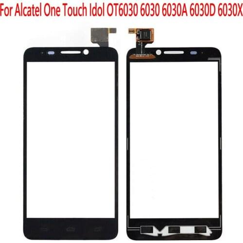 4.7" Touch Screen For Alcatel One Touch Idol OT6030 6030 6030A 6030D 6030X Touch Screen Digitizer Outer Glass Lens Panel
