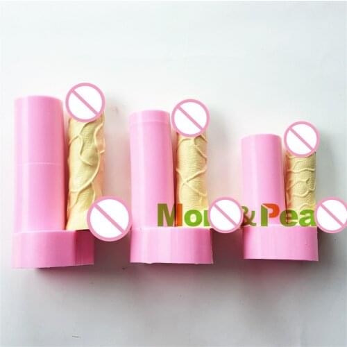 Mom&Pea MPA1162 Dick Penis Shaped Silicone Mold Cake Decoration Fondant Cake Dildo Chocolate 3D Mold Food Grade Wholesale Retail