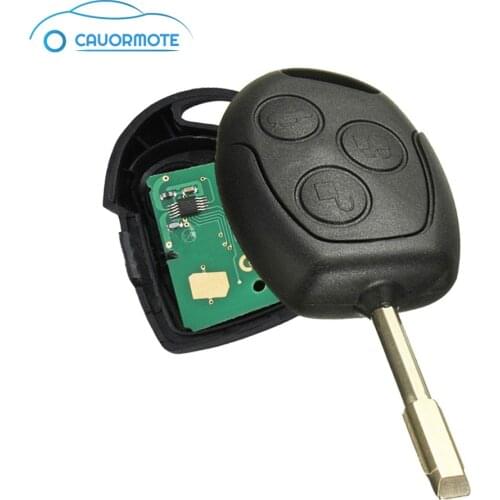 For Ford Mondeo Smart Remote Key 3 Buttons Chip 4D60 433MHZ Central Locking Car Key Fob Electronic Remote Control Keyless