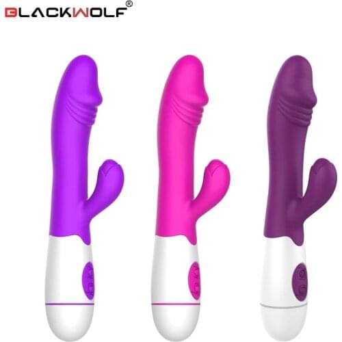 USB Vibrator 30 speed G Spot AV Vibration Silicone Waterproof Erotic toys Sex shop Female Masturbation Sex Toys Products