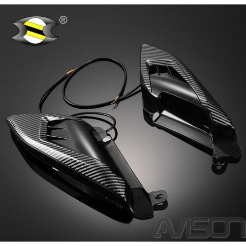 Fit for All New Nmax 155 2020 - 2021Motorcycle Rear Side Protective Cover with LED Cover Trim