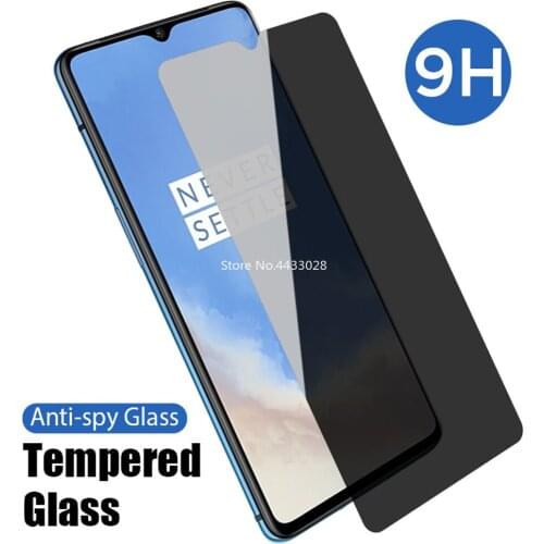 Privacy Tempered Glass For Oneplus Nord 8T N100 N10 5G 7T 6T Screen Protector For 1+ Oneplus 7 6 Anti Glare Protective Film