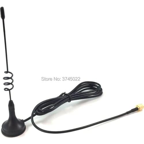 1pcs 2.4G Wifi Antenna 3.5dbi With Sma Male Connector 150cm RG174 Cable Sucker Antenne