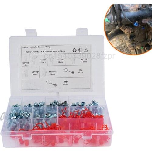 180 Boxed Hexagonal Head British Iron Oil Nozzle Straight Curved Oil Nozzle with Oil Nozzle Dust Cap