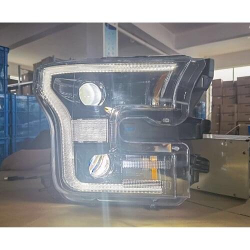 2015-2017Ford F150 running LED head lamp Double lens LED style