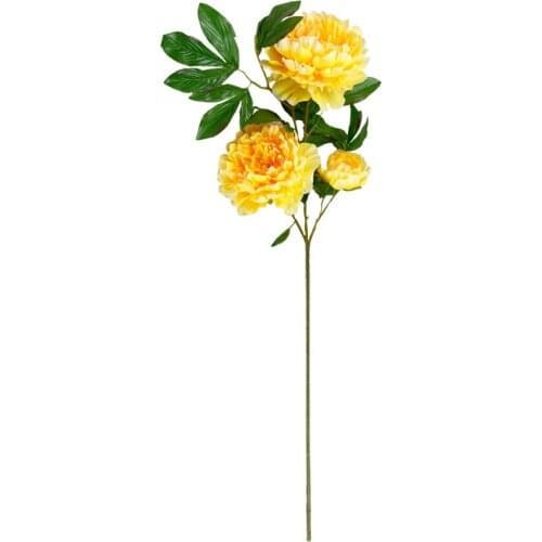 Simulation Peony Home Decor Carnation Flowers Handmade Wedding Decoration 106cm Cloth Party Accessories Rich Peonies