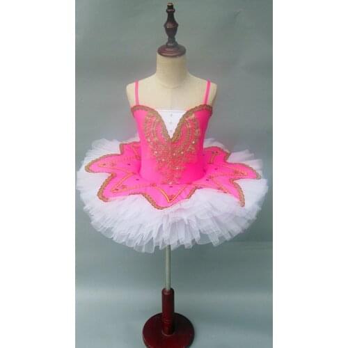 Childrens Ballet Tutu Dress Little Swan Lake Dance Dancing Jumpsuit Kids Dancing Performance Costumes Ballet TUTU Suit H532