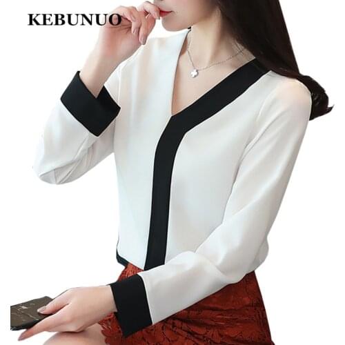 KEBUNUO Long Blouses