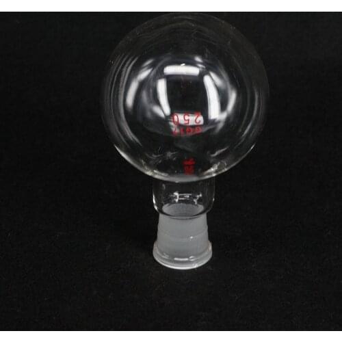 250ml Quickfit 24/29 Socket Lab Glass Flask Round Bottom Single Short Neck Ware