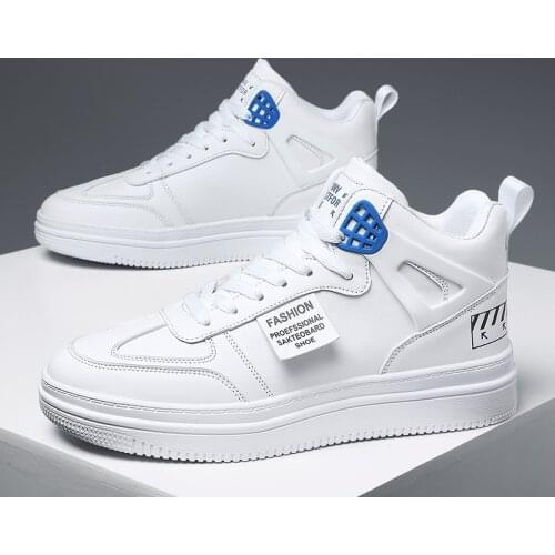 Youth White Womens Mens Sneaker Trend High Top Platform Shoes Men 2021 Spring Designer Vulcanized Shoes Elegant Brand Sneakers