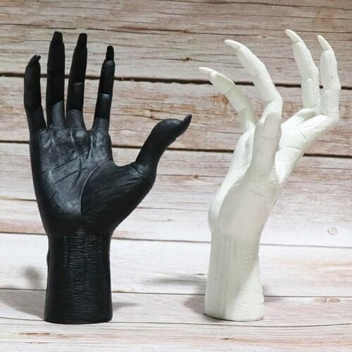 #36 Witch Hand Wall Hanging Aesthetic Art Sculpture Resin Pendants Garden Decoration Outdoor Statues Retro Wall Home Decor