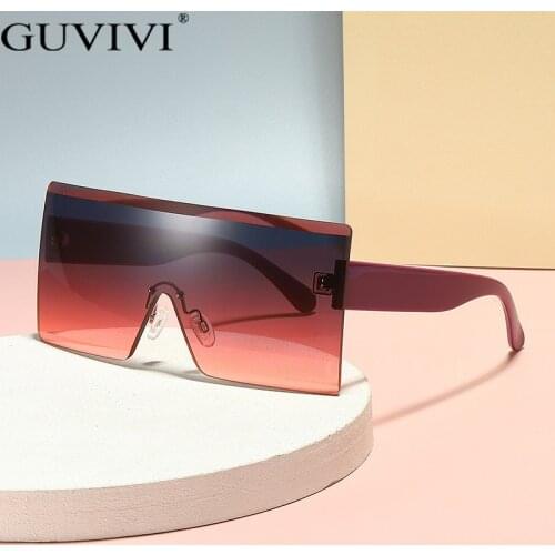 2021mens Women New Large Integrated Goggles Outdoor Sports Sunglasses Classic Retro Square Eyeglasses Sunscreen Glasses UV400