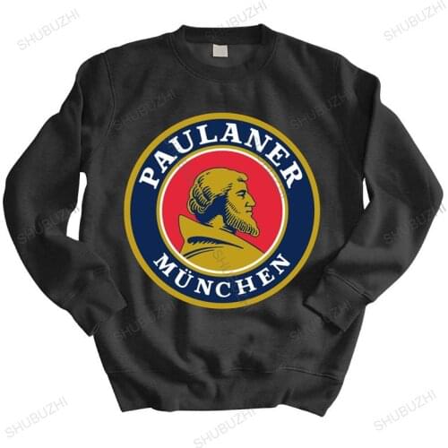 New arrived Men casual sweatshirts spring top Paulaner MunchenGerman Beer Drink Alcohol hoodies unisex sweatshirt men hoodie
