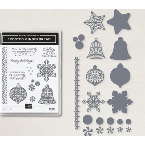New FROSTED Clear Stamps or Metal Cutting Dies Sets for DIY Craft Making Greeting Card Scrapbooking