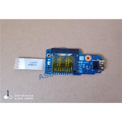 Original NS-A043 FOR Lenovo Edge E431 E531 Card Reader USB Board with cable100% Test ok