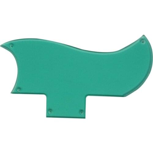 Pleroo Custom Guitar pickgaurd - For 61 SG Guitar Pickguard Scratch Plate , 1 Ply Transparent