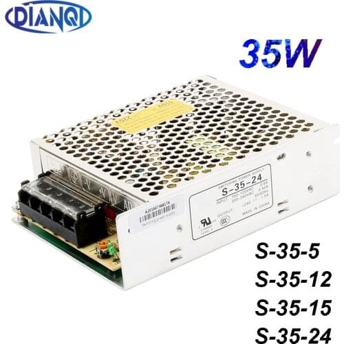 Power suply S-35W-5V 7A ac to dc power supply switch high quality ac to dc converter S-35-5
