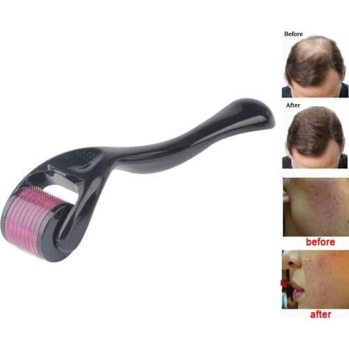 Micro Needle 540 Roller Derma Roller Dermaroller Hair Regrowth Beard Growth Anti Hair Loss Anti AcneTreatment Thinning Receding