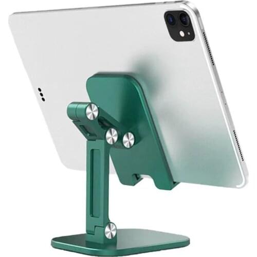 Foldable Desktop Tablet Mobible Phone Holder Cradle Stand for IPhone IPad Height Angle Adjustable