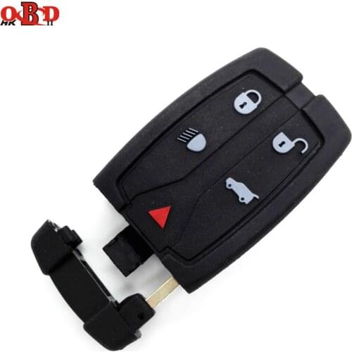HKOBDII 4+1 Buttons Remote Car Key Smart Card 315/433MHZ with 46 electronic chip For Land Range Freelander 2