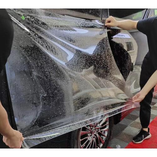 3 Layers Gloss PPF Clear Protection Vinyl film For Vehicle Paint Scratch Shield Car Stickers Motorcycle Laptop Skateboard Wraps