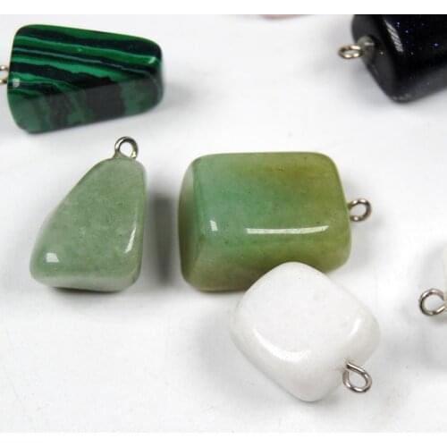 5pcs Saltwater Fresh water Ice Fishing Accessories Mini Natural Stone Fish Sinker Beautiful Fishing Weight 2 ~ 6g