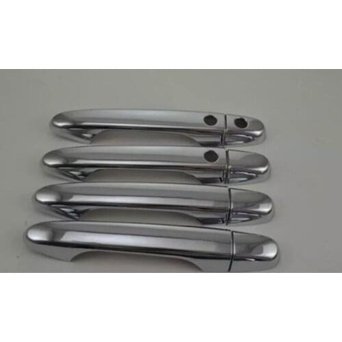 BBQ@FUKA 8pcs Car Side Door Handle Cover Trim Styling Sticker Accessories Fit For Honda CRV 2012 2013 2014 2015