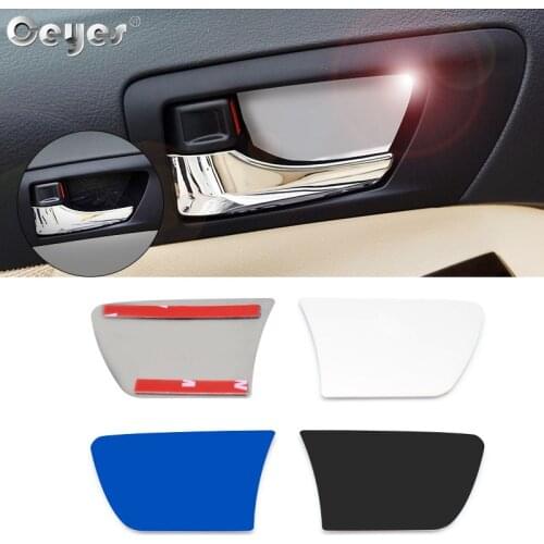 Ceyes Car Styling Auto Accessories Car Door Bowl Handle Covers Trims Interior Stickers Case For Toyota Camry 2012 2013 2016 4pcs