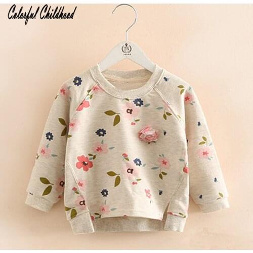 Colorful Childhood Sweatshirts For Girls