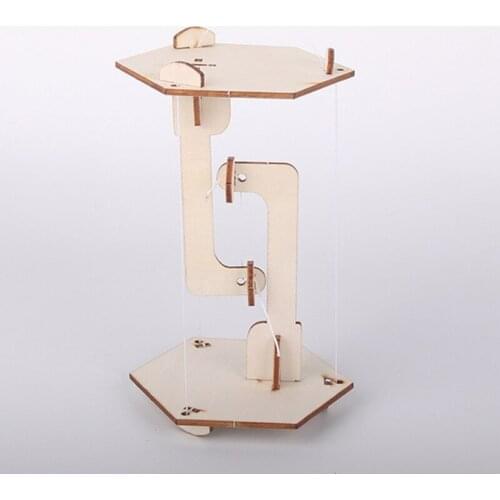 Wooden Anti-Gravity DIY Tensegrity Structure Floating Table Model Toy For Kids Child Gift Building Blocks Safety Children Toys
