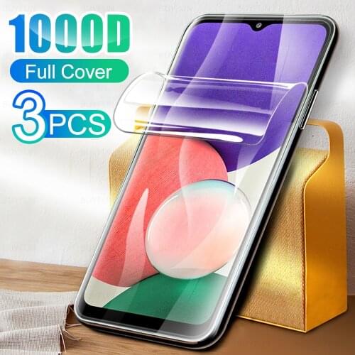 3pcs full cover Sansung Galaxi A22 hydrogel film For Samsung Galaxy A22 A 22 phone film front screen protectors film not glass