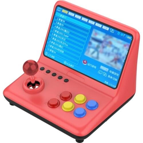 Hot Sale Video Game Console Handheld Game Player Arcade Joystick +2400 Games 9.0 inchs Music Video Player HD Wired Gamepad