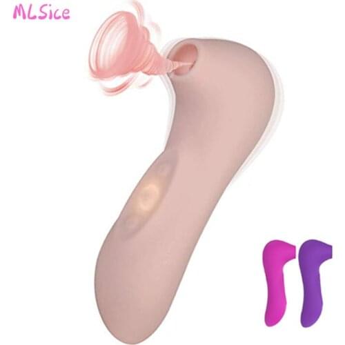 Clitoris Sucker Vibrator Sex Toys for Adult Women Oral Nipple Clitoris Suckion Tongue Stimulator Blowjob Masturbator Erotic