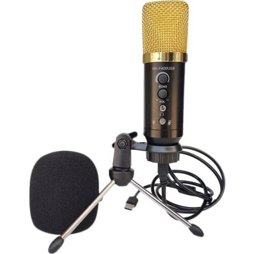 USB Microphone Condenser Microphone For Recording Voice Voice-Over Streaming Media Broadcast And Live Video