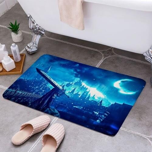 Dark souls 3D Print Doormats Rectangle Non-Slip DoorMat Bedroom Kitchen Entrance Print Door rugs Dropshipping
