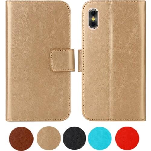 Leather Case For DEXP B355 5.45" Flip Cover Wallet Coque Dexp B355 2019 Phone Cases Fundas Etui Bags Retro Magnetic Fashion