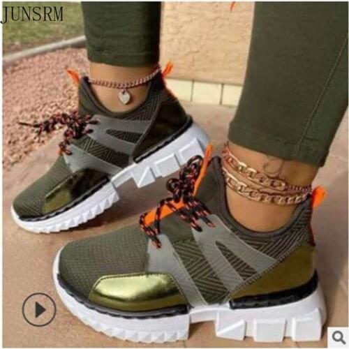 New autumn sports shoes, mesh, breathable, round head, low-top, high-slip, comfortable, sports daddy shoes women size 43